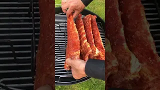 Свиные ребра BBQ #ребра #гриль #bbq #ribs  #shorts