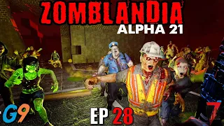 7 Days To Die - Zomblandia EP28 (Murphy's Law)