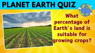 🌎 The Ultimate Quiz Of Planet Earth 🌋☄️ | General Knowledge Quiz