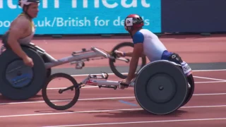 Men's 200m T54 | Round 1 Heat 2 | London 2017 World Para Athletics