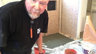 How to Build Curbless Shower on Concrete Slab