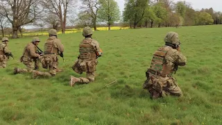 Заняття з навчання ведення позиційних бойових дій у Великій Британії