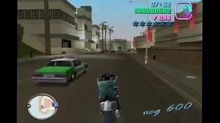 Нарезка трюков, фейлов и аварий в "GTA - Vice City Deluxe"