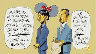 Il cartoon del genio Makkox: "Sai chi ci governa tanto?"