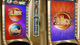 coin flip 20x multiplier 2000x biggest win on crazy time