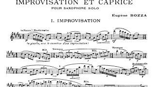 Eugène Bozza, Improvisation & Caprice