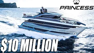 Inside The $10 Million Princess x95 Yacht