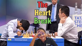 Why was Gukesh heartbroken? | Gukesh vs Wei Yi | Playoff finals | Tata Steel Masters 2024