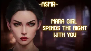 [ASMR] [ROLEPLAY] ♦mafia girl spends the night with you♦ (binaural/softdom/F4A)