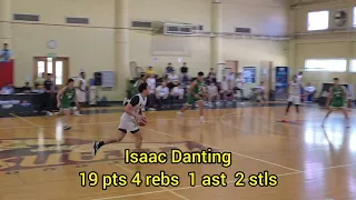 Five 3 Pointers! 19 Points! Isaac "Ice" Danting Basketball Game Highlights! Pinoyliga Next Man cUP