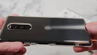 Spigen Liquid Crystal Case For Sony Xperia 1 Unboxing and Review