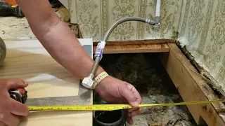 Mobile Home Bathroom Floor Repair & Toilet Install