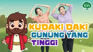 Gerak Lagu Sekolah Minggu - Kudaki Daki Gunung yang Tinggi Yesus Besertaku