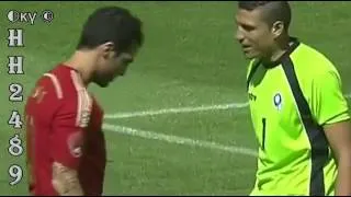 Cesc FABREGAS falla penalti  El Salvador Vs españa   El Salvador 0  españa 2  07 06 2014