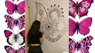 MANDALA NA PAREDE ❁