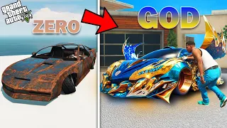 Shinchan And Franklin Upgrading Poor Zero Car To God Hero Car in GTA 5 | Techerz