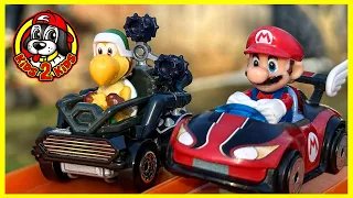 Hot Wheels MARIO KART RACE - SUPER COMPILATION! (Rainbow Road Raceway, RC Cars & MORE)