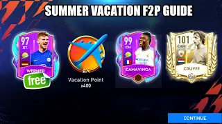 HOW TO GET FREE 97+ FROM SUMMER VACATION EVENT IN FIFA MOBILE 22