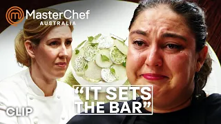 Contestant Weeps Over Dessert | MasterChef Australia | MasterChef World