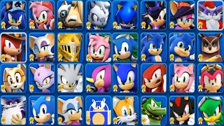 Sonic Dash - All 32 Characters Unlocked All Bosses Zazz Eggman - Hack Unlimited Rings Mod Gameplay