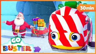 Buster’s Christmas Grotto Chaos! 🎅🎁 A Lesson in Patience | Go Buster - Bus Cartoons & Kids Stories