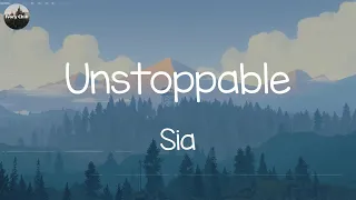 Sia - Unstoppable (Lyrics) | Shawn Mendes, John Legend,... (MIX LYRICS)