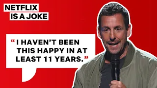 Adam Sandler Finds Love On a Roller Coaster | Netflix Is A Joke