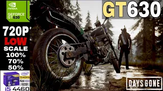 Days Gone | GT 630 2GB | i5 4460 | 16GB RAM | Benchmark