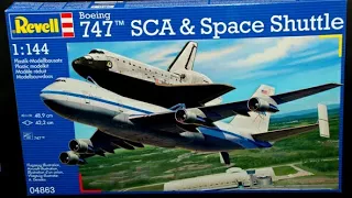 Revell 1:144 SCA 747 shuttle review