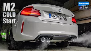 2018 BMW M2 Facelift - Cold-Start SOUND (60FPS)