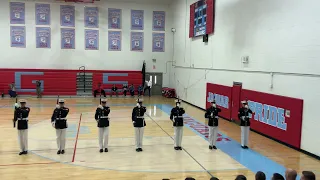 Gallegos Drill Meet- The Marine Corps Silent Drill Team Performance 3/2/24