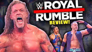 WWE ROYAL RUMBLE 2021 REVIEW!