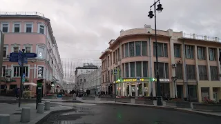 Поездка по старой Москве. От Орликова переулка, до улицы Рождественка.