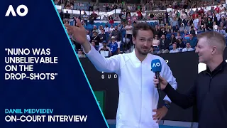 Daniil Medvedev On-Court Interview | Australian Open 2024 Fourth Round