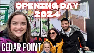 Opening Day 2024 at Cedar Point! NEW Food Reviews, Park Updates, Rides and More