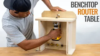 How to make and use a simple trim router table