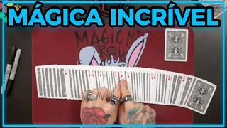 A MELHOR MÁGICA PARA INICIANTES | FÁCIL & INCRÍVEL | TUTORIAL