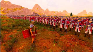 200 000 Roman legionnaires vs 20 000 18th century soldiers | Ultimate Epic Battle Simulator 2|UEBS 2