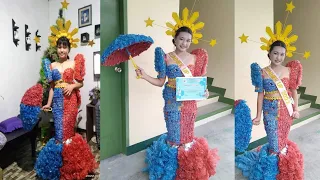 RECYCLED MATERIALS Yan ginagawa ko buong linggo Kaya d nakapag luto Ang inyo Kusinera mga momshie..