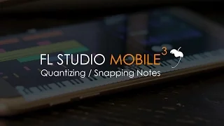 FL STUDIO MOBILE  | Quantizing & Snapping Notes