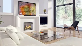 White-Themed Home Interior Design - Home Design