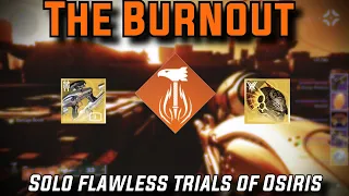 Solo Flawless Trials of Osiris The Burnout Solar Titan [Destiny 2]