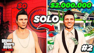 GANHEI 2 MILHÕES SENDO INICIANTE no GTA 5 ONLINE - DO ZERO AOS MILHÕES #2