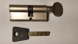 Wkładka Mul-T-Lock 7x7  - 7 pinów zabezpieczających kontra wytrych. #Lockpicking