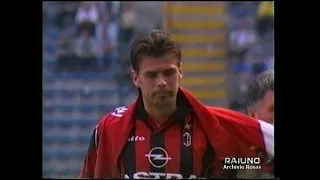 Milan-Parma 1-1 Serie A 97-98 33' Giornata