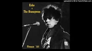 Echo & The Bunnymen -Turquoise Days/All I Want, Firenze, Loggiato Uffizi, 29/6/1981