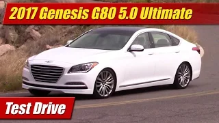 2017 Genesis G80 5.0 Ultimate: Test Drive