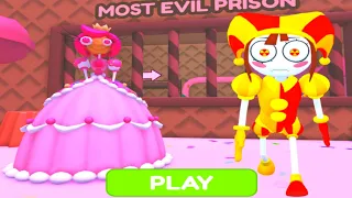 NEW Digital Circus Candy Land Prison Run Obby ~ Roblox #roblox #robloxedit #edit #fyp #fypシ #run