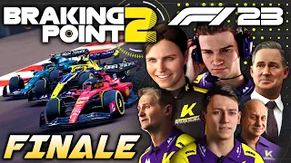 F1 23 BRAKING POINT 2 Story FINALE: DRAMA IN FINAL RACE FOR SURVIVAL! ENDING! Chapter 16 & 17