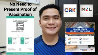 NO NEED TO PRESENT PROOF OF VACCINATION | DEPARTMENT OF TOURISM | PHILIPPINE ARRIVALS |E-TRAVEL CARD